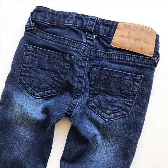True Religion knee patch skinny jeans EUC 2T - Picture 4 of 4
